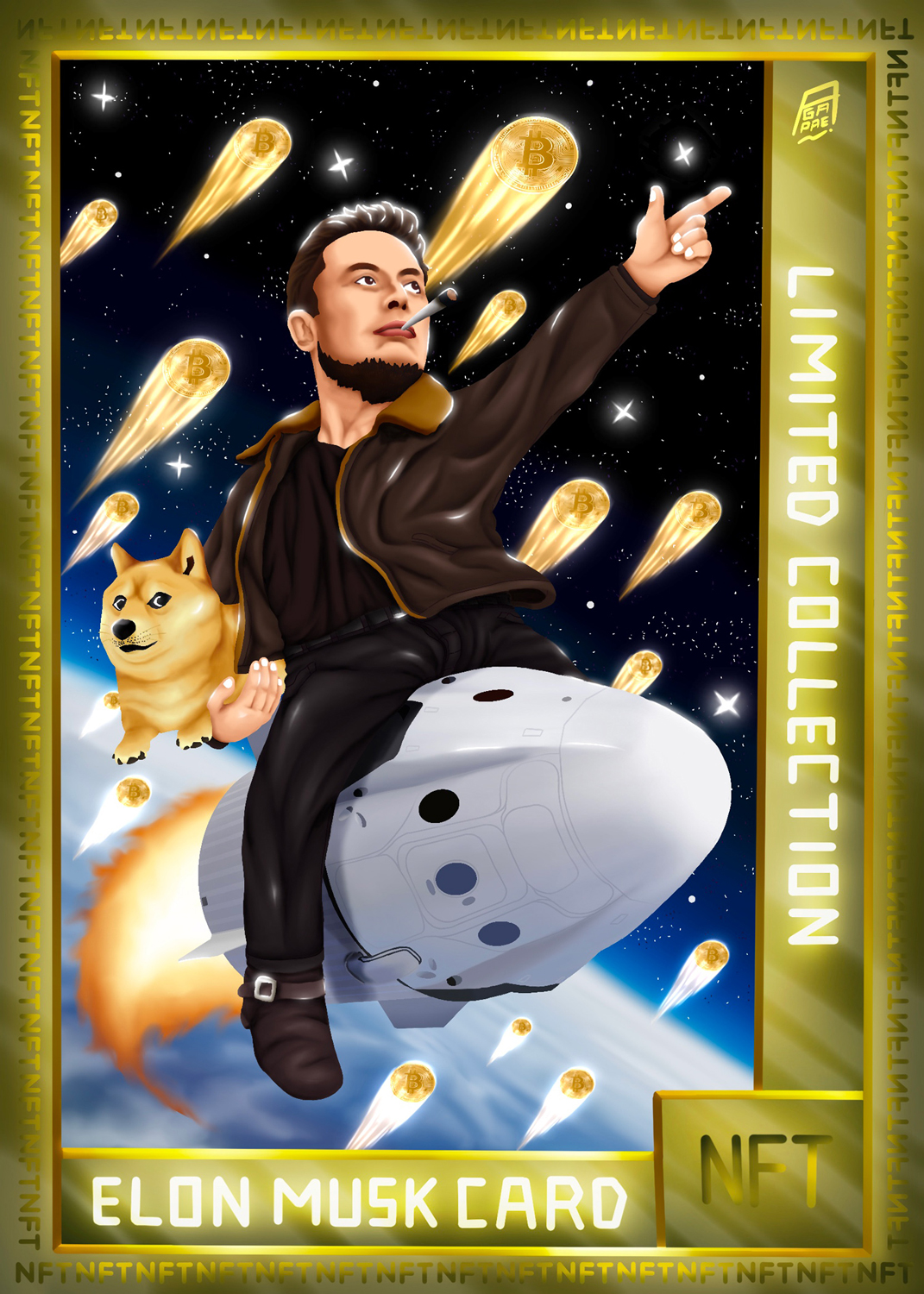 Elon Musk Card